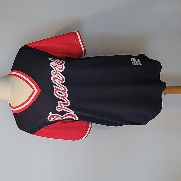 Atlanta Braves Ozzie Albies "Puchi" Majestic Jersey 2018 SZ M - Picture 2 of 8